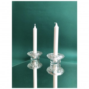 Francuskie, małe świeczniki 